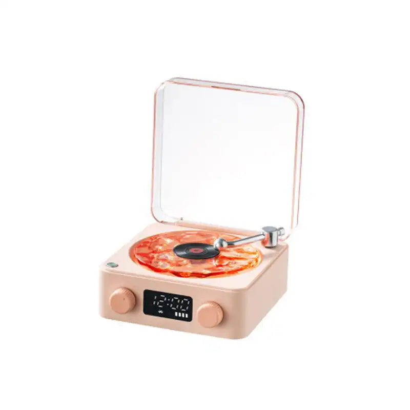 Multi-Function Retro Ocean Wave Record Player