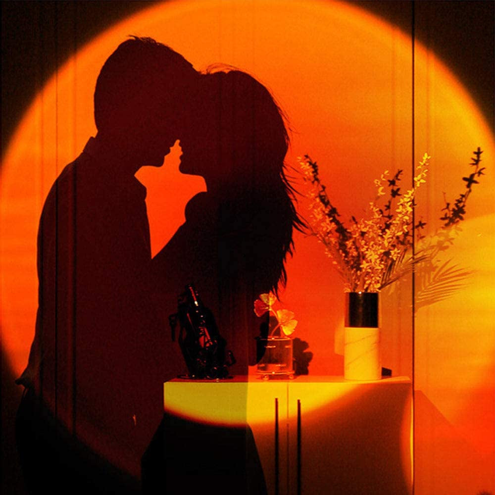 180 Degree Rotation Sunset Lamp Projector