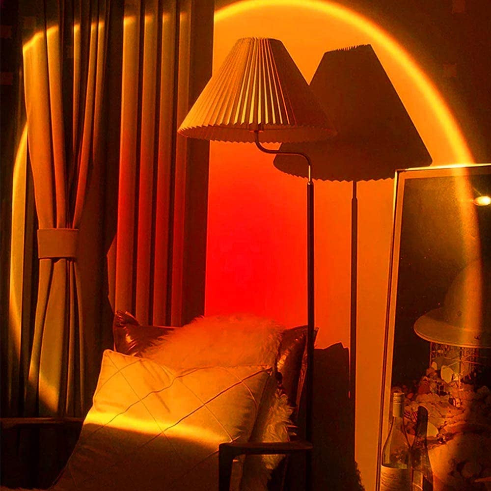 180 Degree Rotation Sunset Lamp Projector