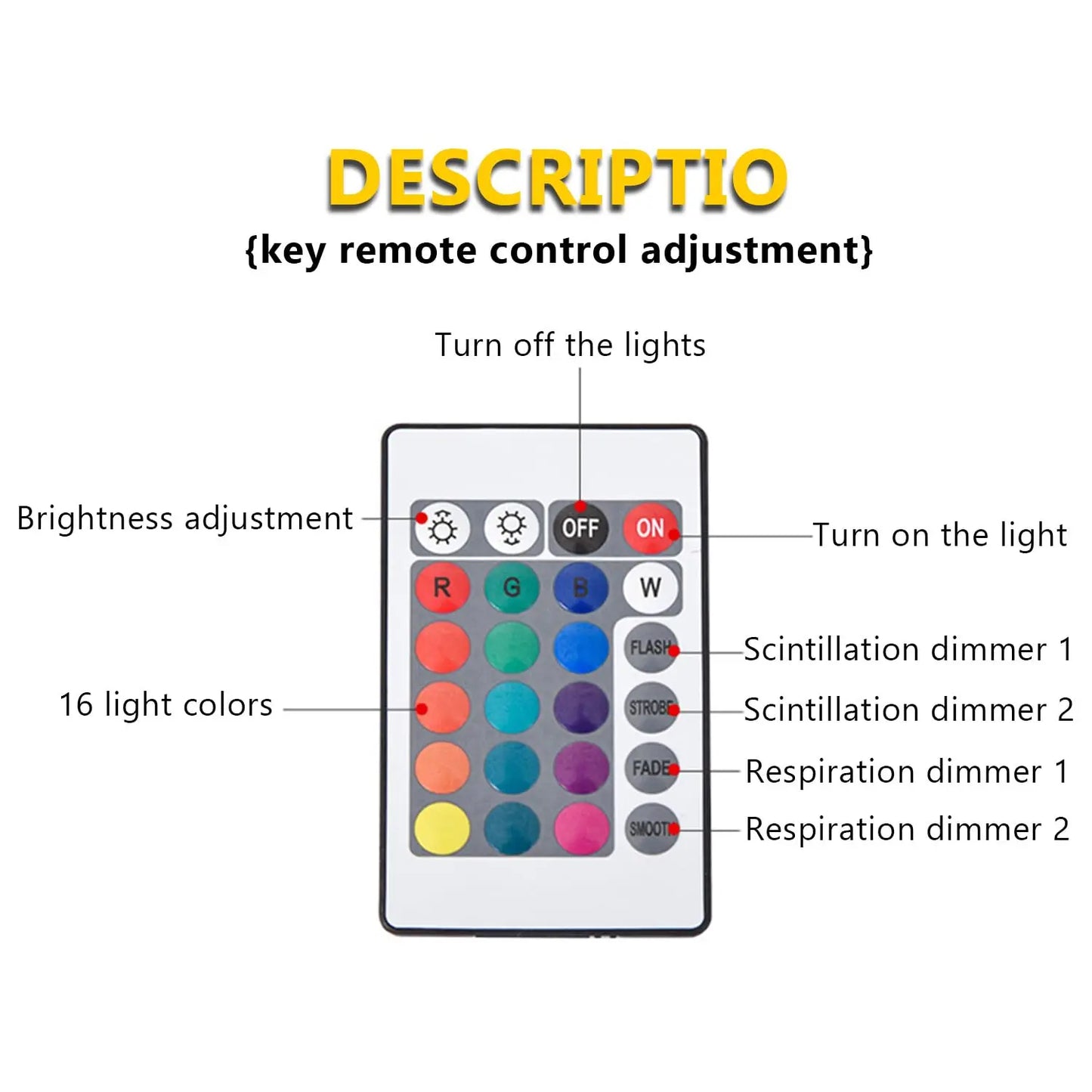 Ocean Wave Lamp Water Projector (16 Colors!)