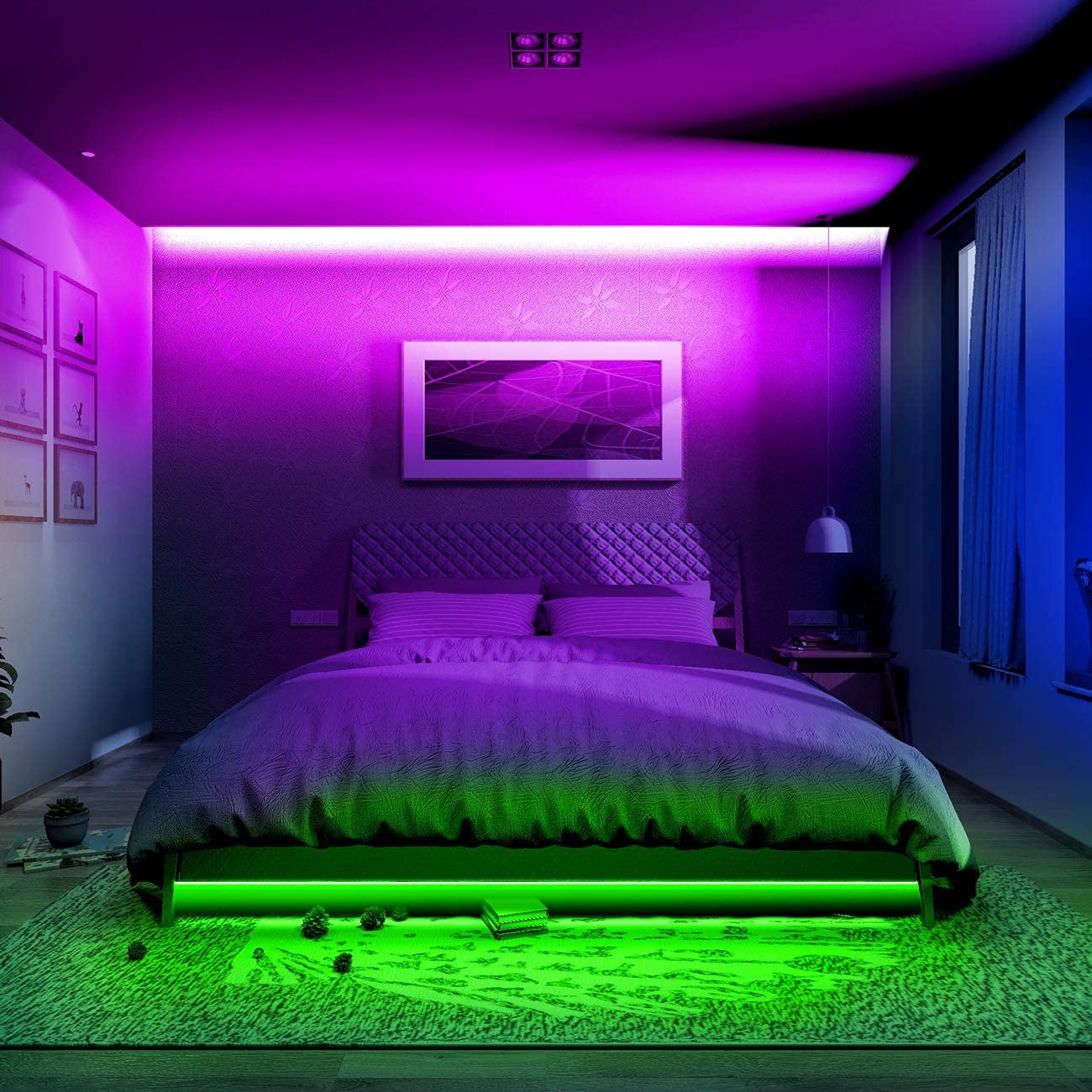 32.8 ft. Color-Changing LED Strip Lights