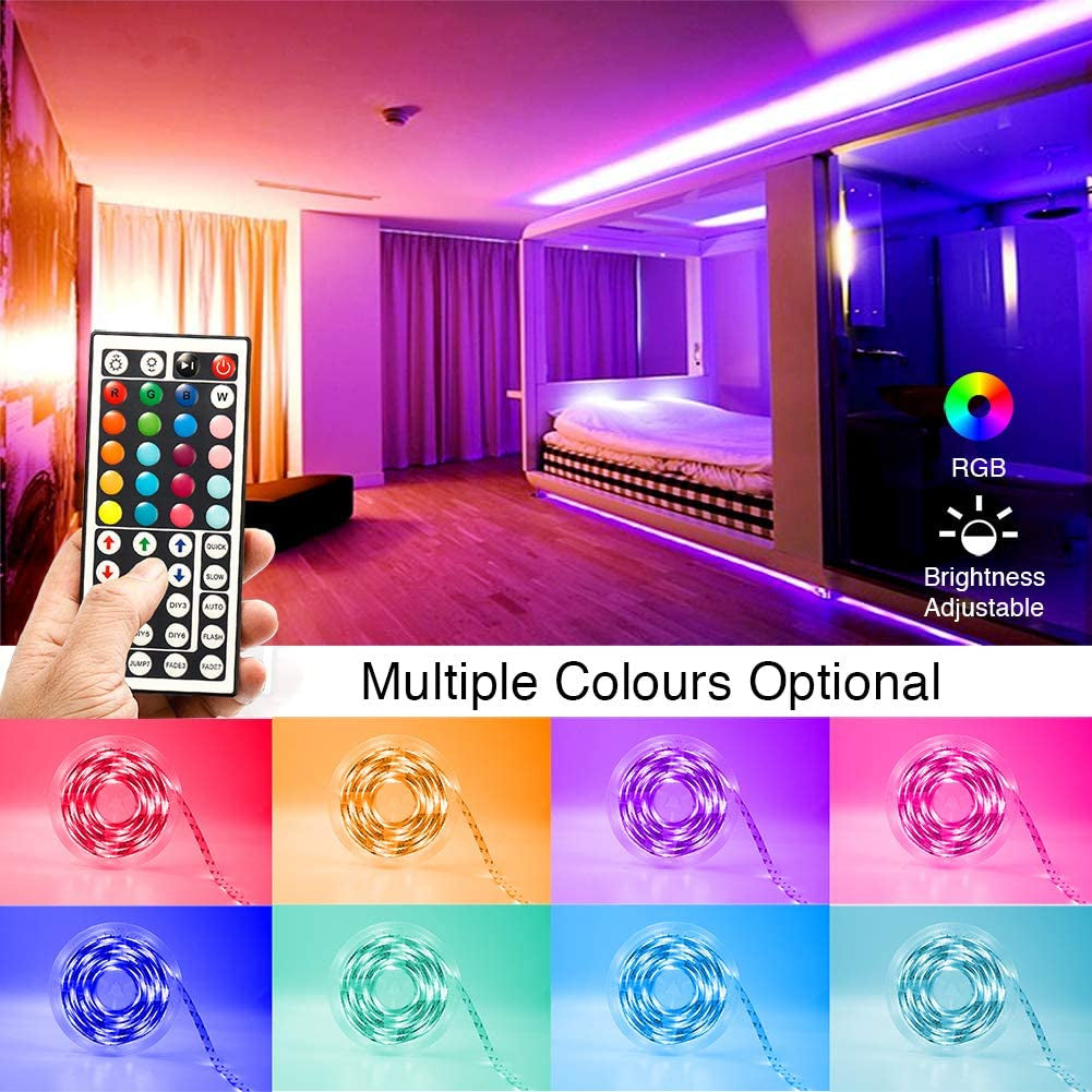 32.8 ft. Color-Changing LED Strip Lights